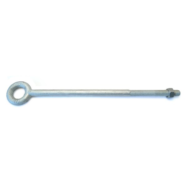Midwest Fastener Eye Bolt 1/2"-13, Steel, Hot Dipped Galvanized 54583 - main